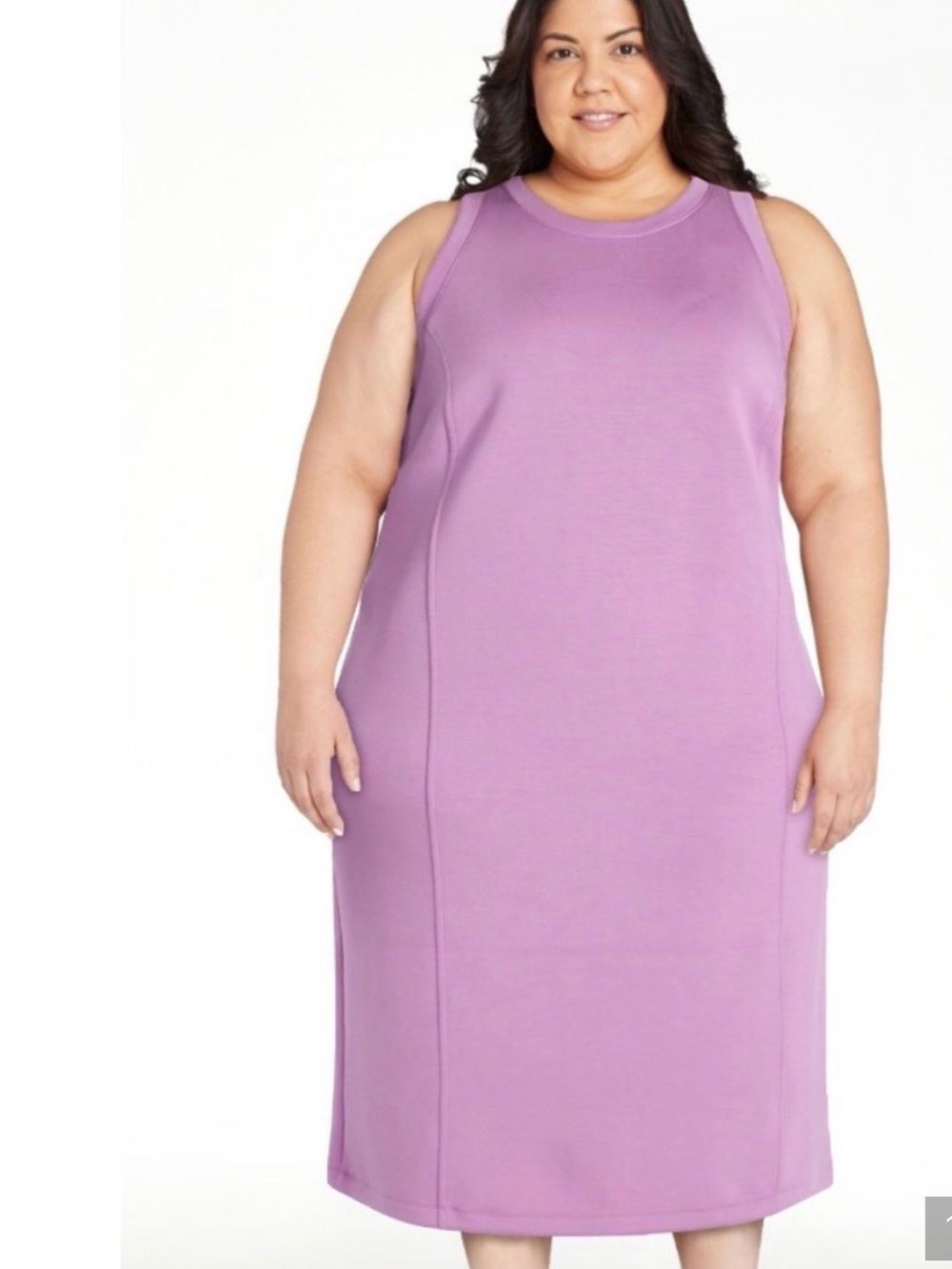 NWT 3X Terra and sky scuba knit dress 1768